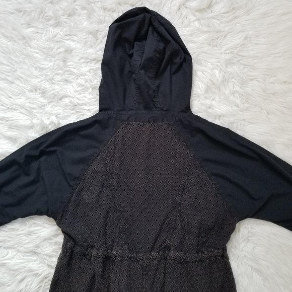 Free People For A Rainy Day Eyelet Utility Jacket - Picture 8 of 11